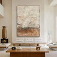 Textured Neutral Grandeur | Beige Haze