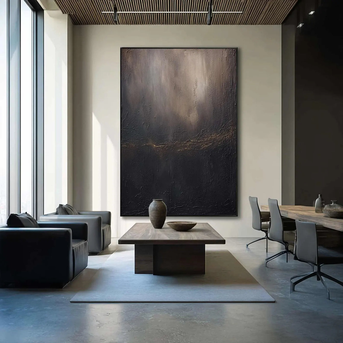 Textured Gradient Art | Luxe Serenity