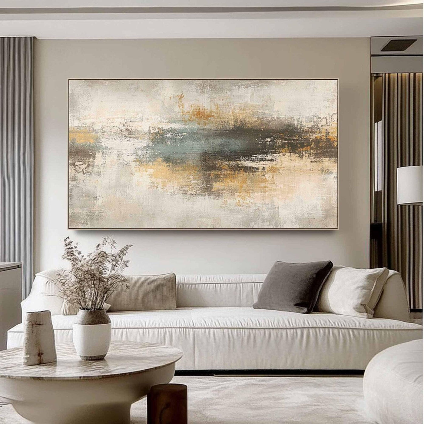 Abstract Texture Blend Art | Elegant Sophistication