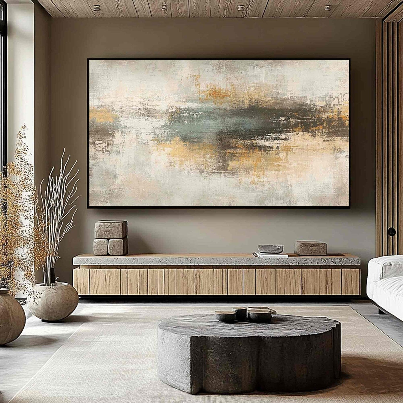 Abstract Texture Blend Art | Elegant Sophistication