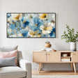 Textured Floral Opulence | Azure Blooms