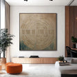 Textured Radial Art | Serene Balance