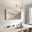 Textured Neutral Minimalist Art | Subtle Flow