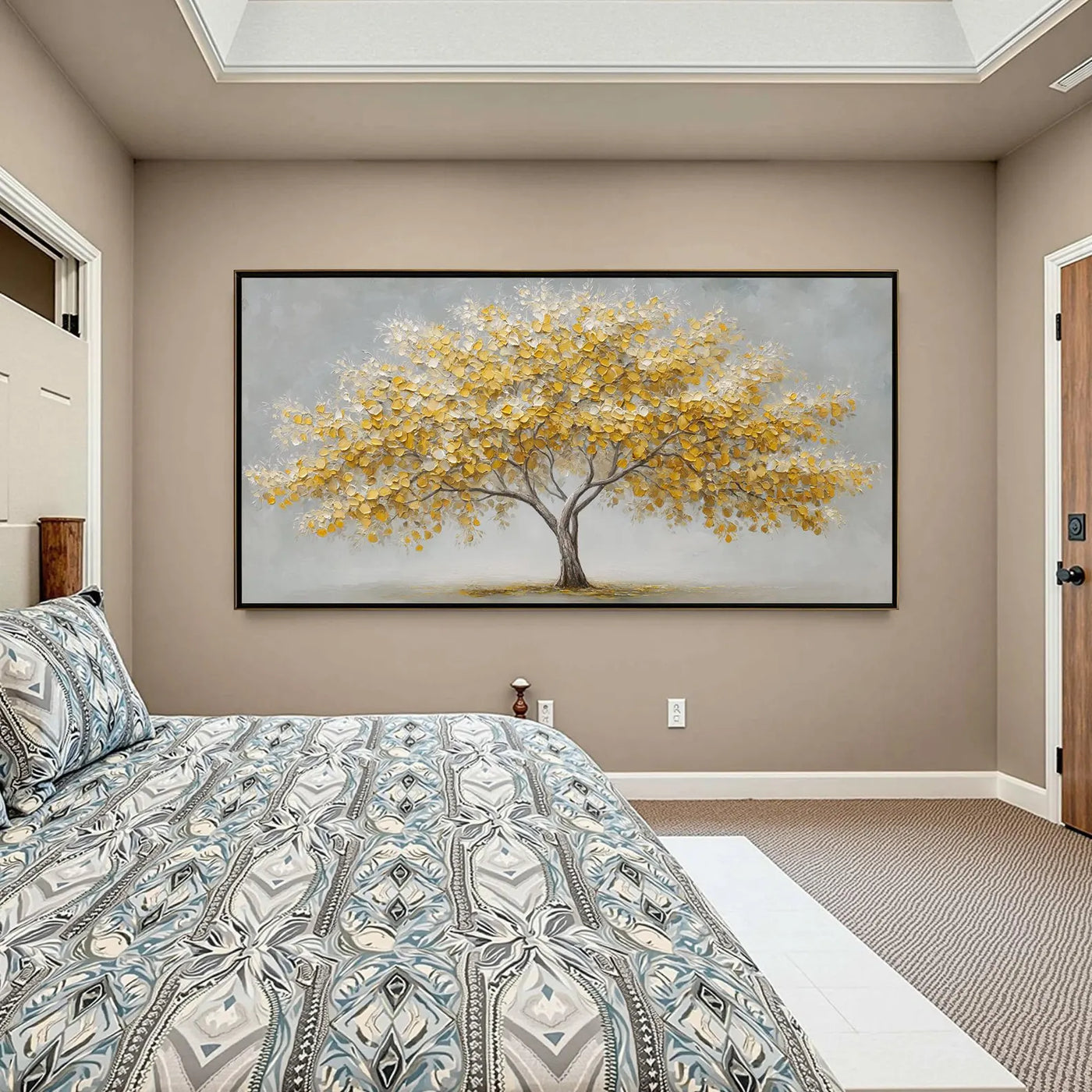 Textured Arbor Opulence | Golden Canopy