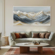 Textured Mountain Opulence | Gilded Peaks