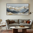 Textured Mountain Opulence | Gilded Peaks