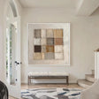 Textured Earth-Tone Composition | Sophisticated Calm