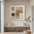 Textured Earth-Tone Composition | Sophisticated Calm