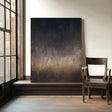 Textured Gradient Art | Midnight Gold Sophistication