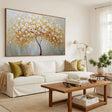 Textured Blossom Opulence | Gilded Canopy
