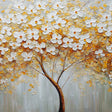 Textured Blossom Opulence | Gilded Canopy