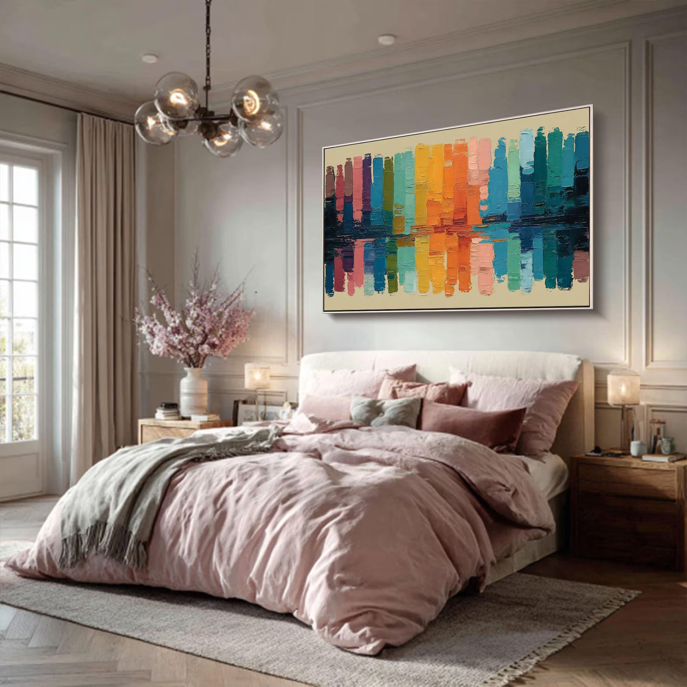 Textured Chroma Opulence | Reflected Hues