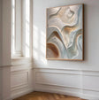 Textured Wave Nuance | Grey Brown