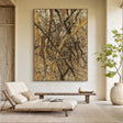 Textured Abstract Opulence | Gold Rhythm