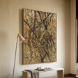 Textured Abstract Opulence | Gold Rhythm