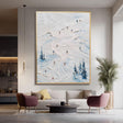 Textured Alpine Thrill | Ski Slopes