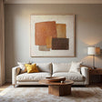 Textured Geometric Art | Warm Sophistication