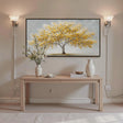 Textured Arbor Opulence | Golden Canopy
