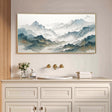 Textured Mountain Opulence | Azure Peaks