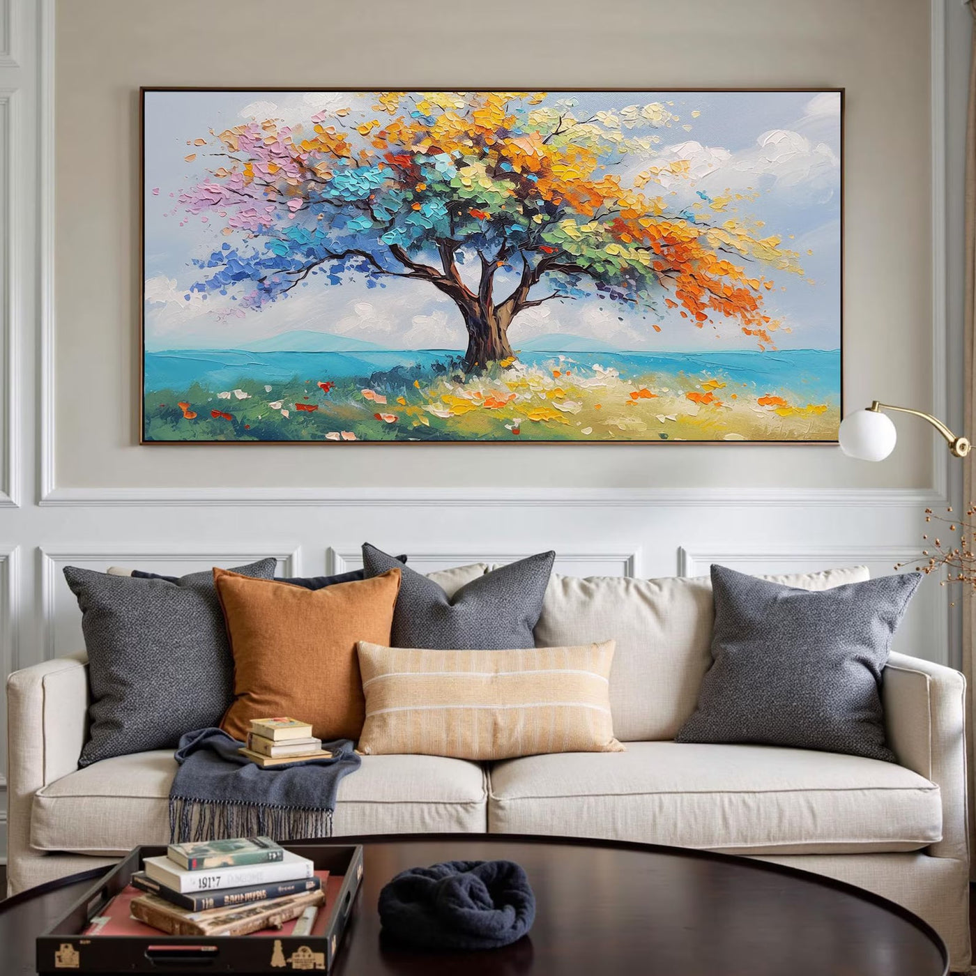 Textured Arbor Opulence | Multicolor Glade