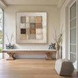 Textured Earth-Tone Composition | Sophisticated Calm