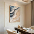 Textured Ocean Opulence | Blue Sand