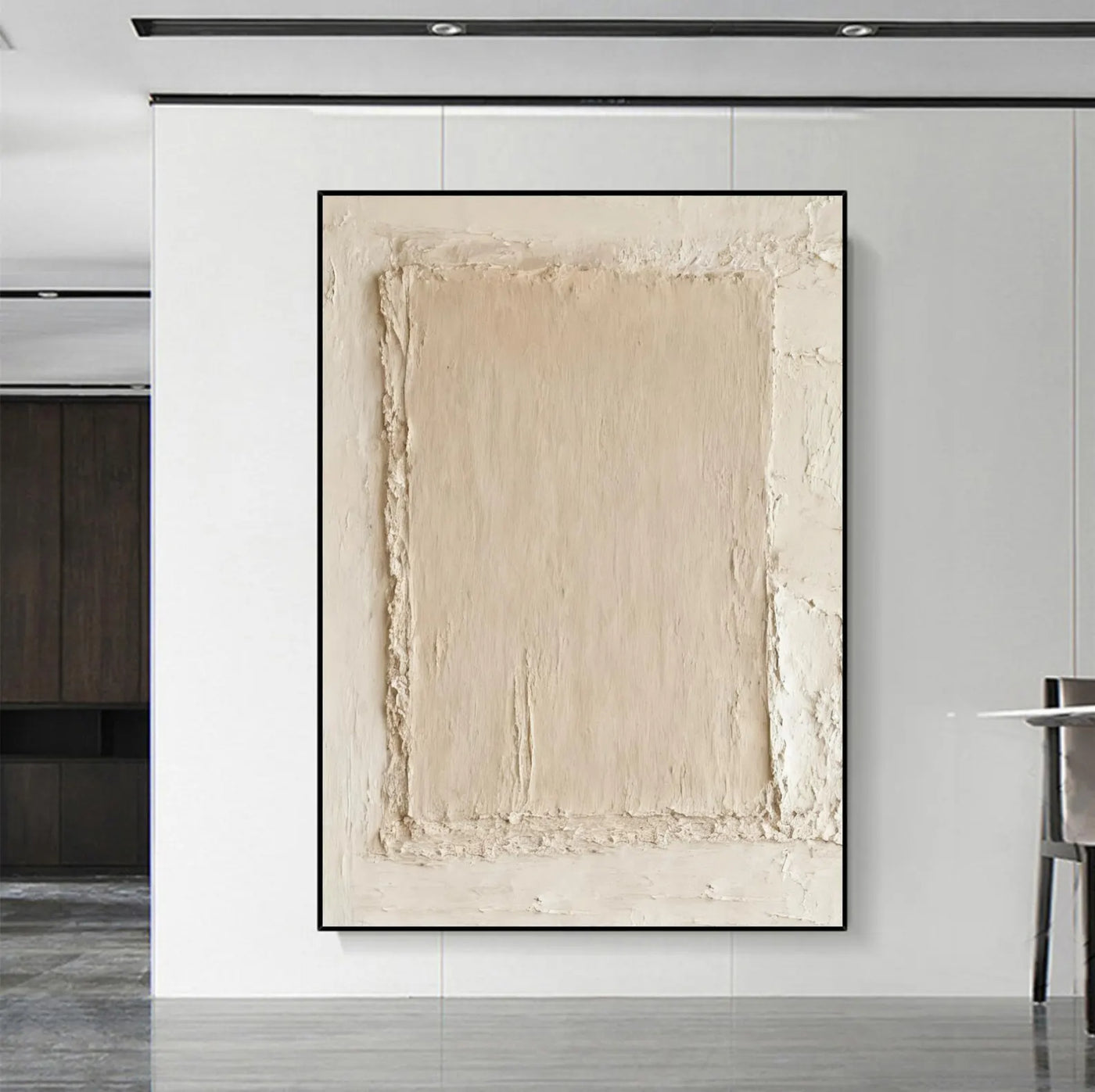 Textured Neutral Art | Tranquil Elegance