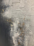 Textured Abstract Depth | Gray Gold