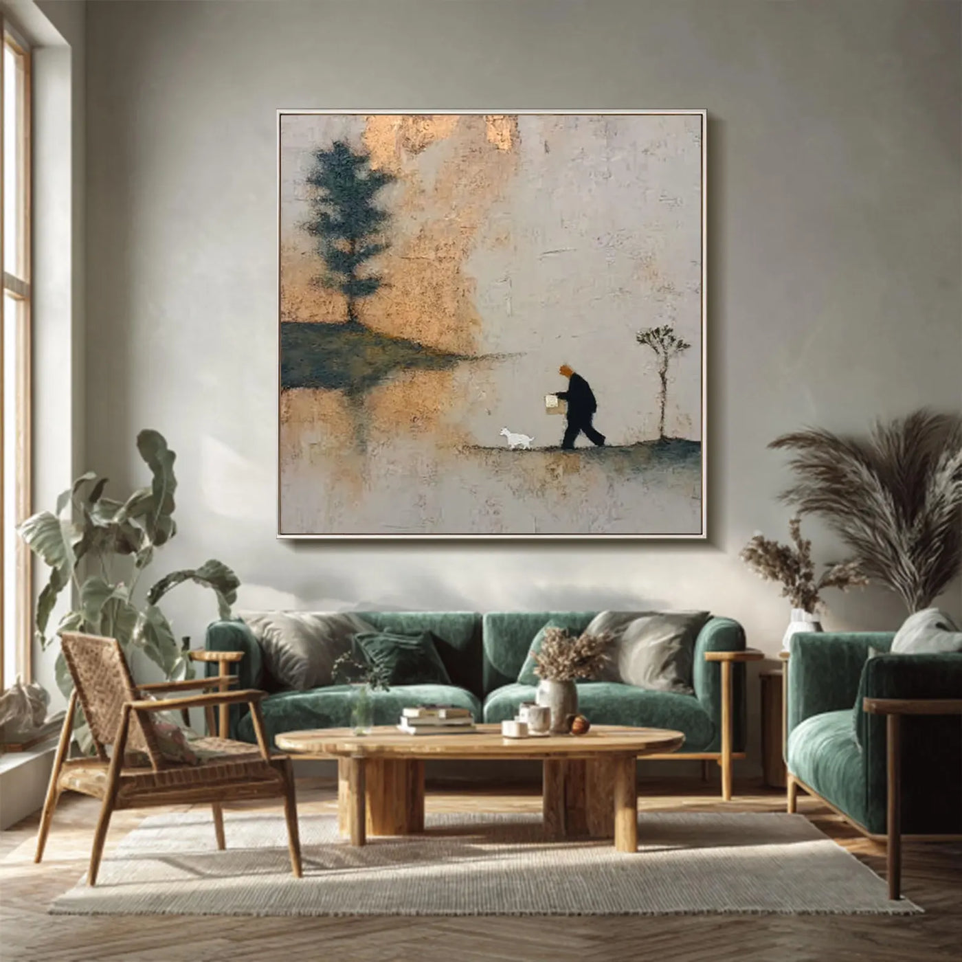 Textured Pastoral Opulence | Gilded Stroll