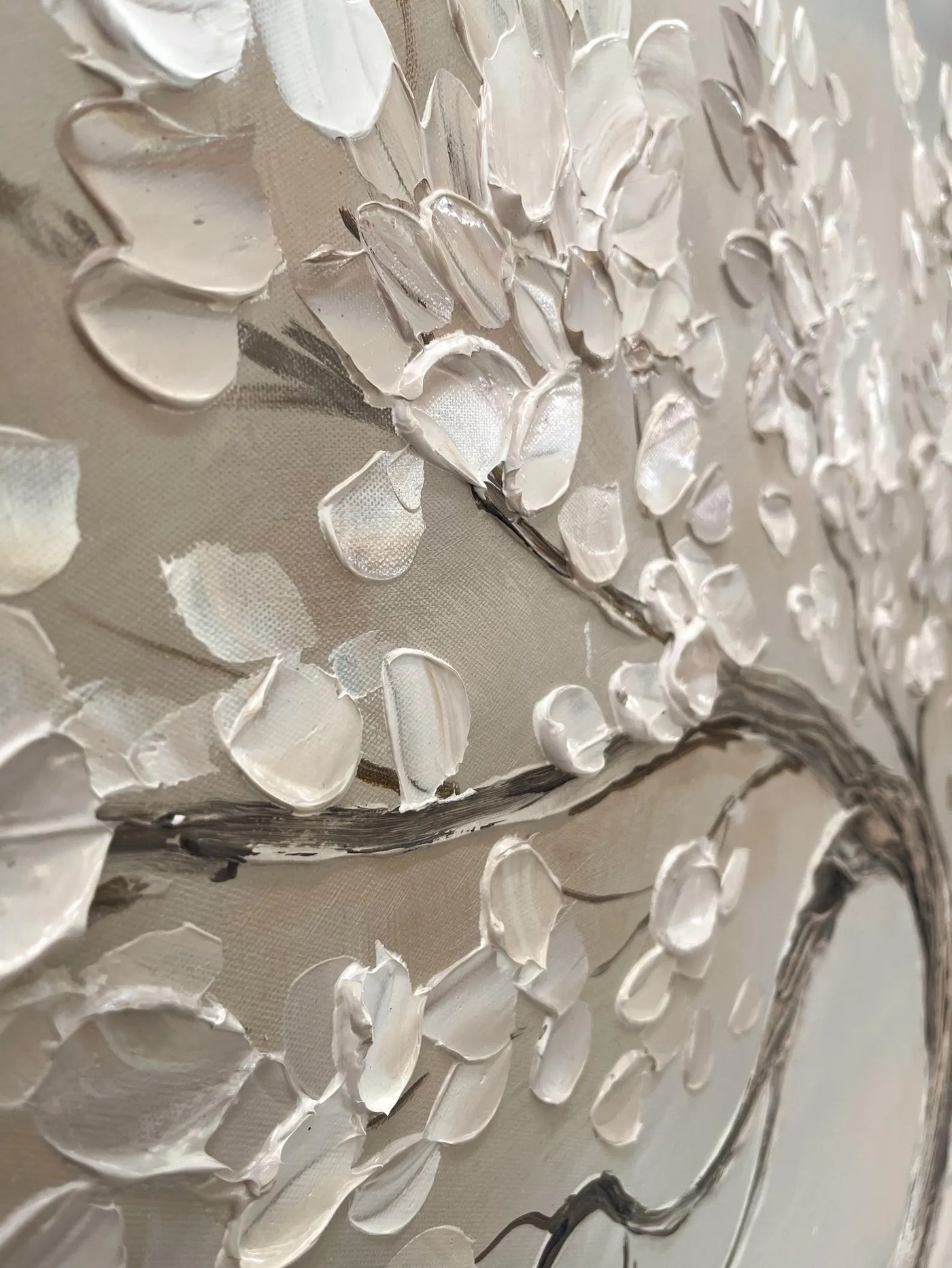 Textured Arbor Art | Tranquil Grace