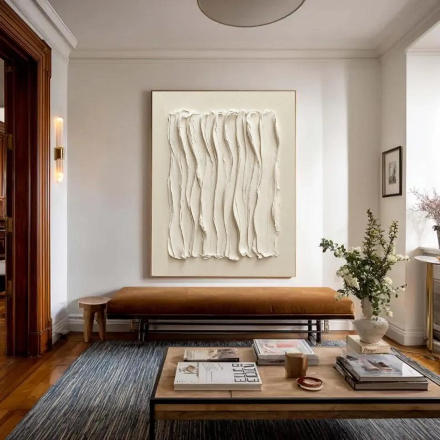 Textured Fluid Art | Understated Elegance