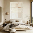 Textured Minimalist Grace | Cream Lines