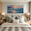 Textured Coastal Opulence | Sunset Swell