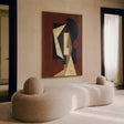 Textured Cubist Opulence | Geometric Face