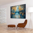 Textured Woodland Glow | Golden Foliage