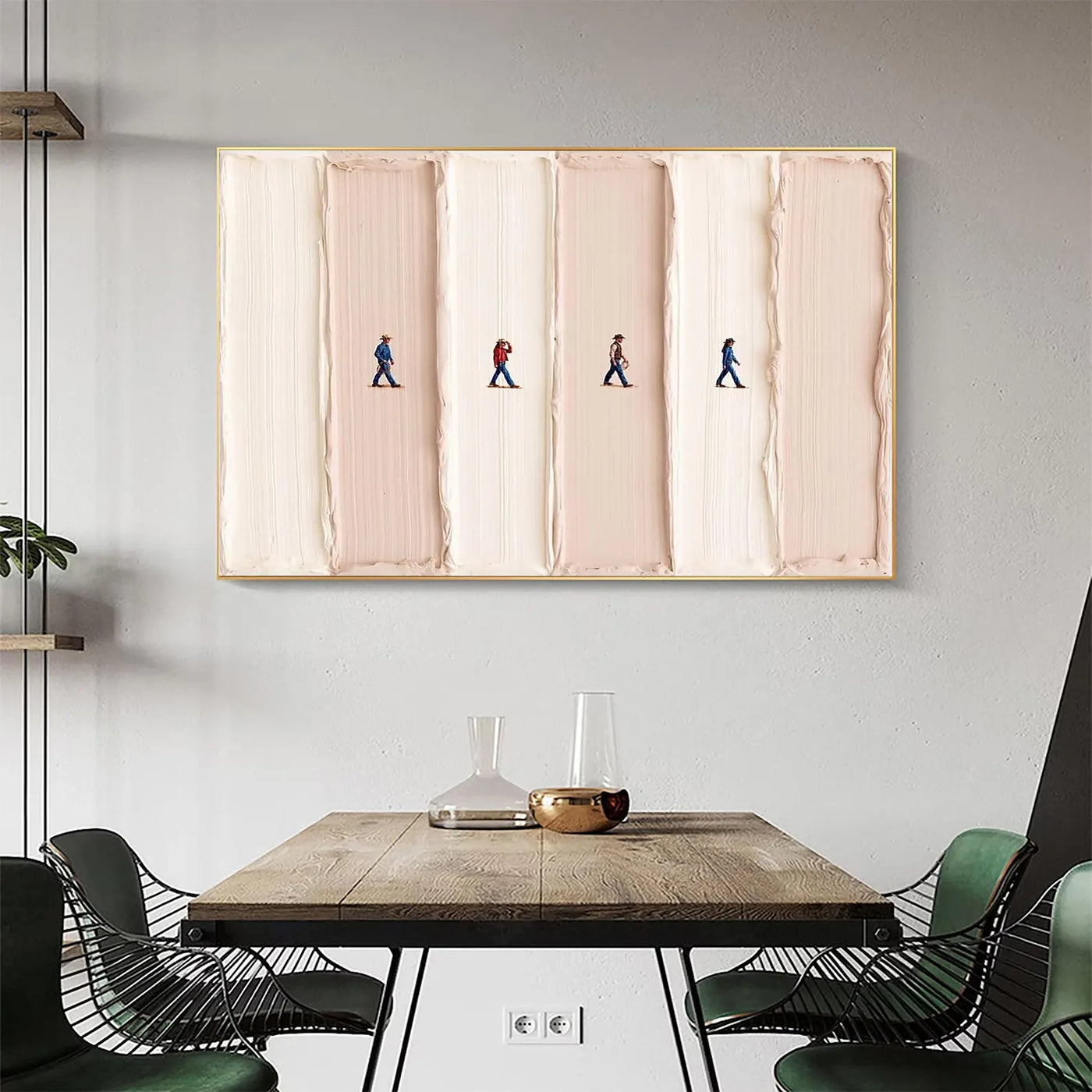 Textured Pastel Walk | Gentle Tones