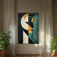 Textured Geometric Profile | Gilded Hues