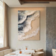 Textured Ocean Opulence | Blue Sand
