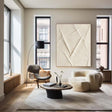 Textured Geometric Art | Subtle Sophistication