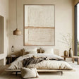 Textured Neutral Rhythm | Cream Beige