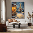 Textured Wintry Radiance | Christmas Eve