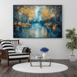 Textured Woodland Glow | Golden Foliage