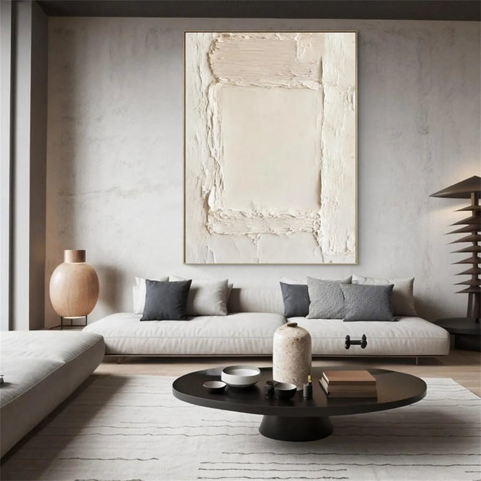 Textured Minimalist Elegance | Cream Textures