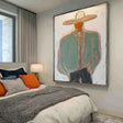Textured Figural Leisure | Wide Brim