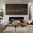Textured Earthy Depth | Brown Rhythm