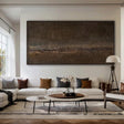 Textured Earthy Depth | Brown Rhythm