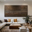 Textured Earthy Depth | Brown Rhythm