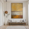 Textured Abstract Warmth | Gold Brown
