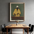 Stylized Figure Elegance | Yellow Attire