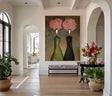 Textured Floral Duality | Pink Duo